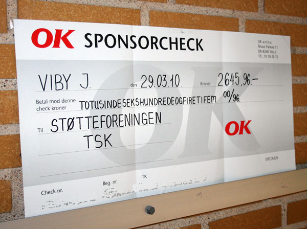 Check fra OK