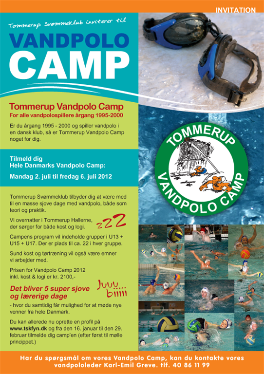 Tommerup Vandpolo Camp 2012